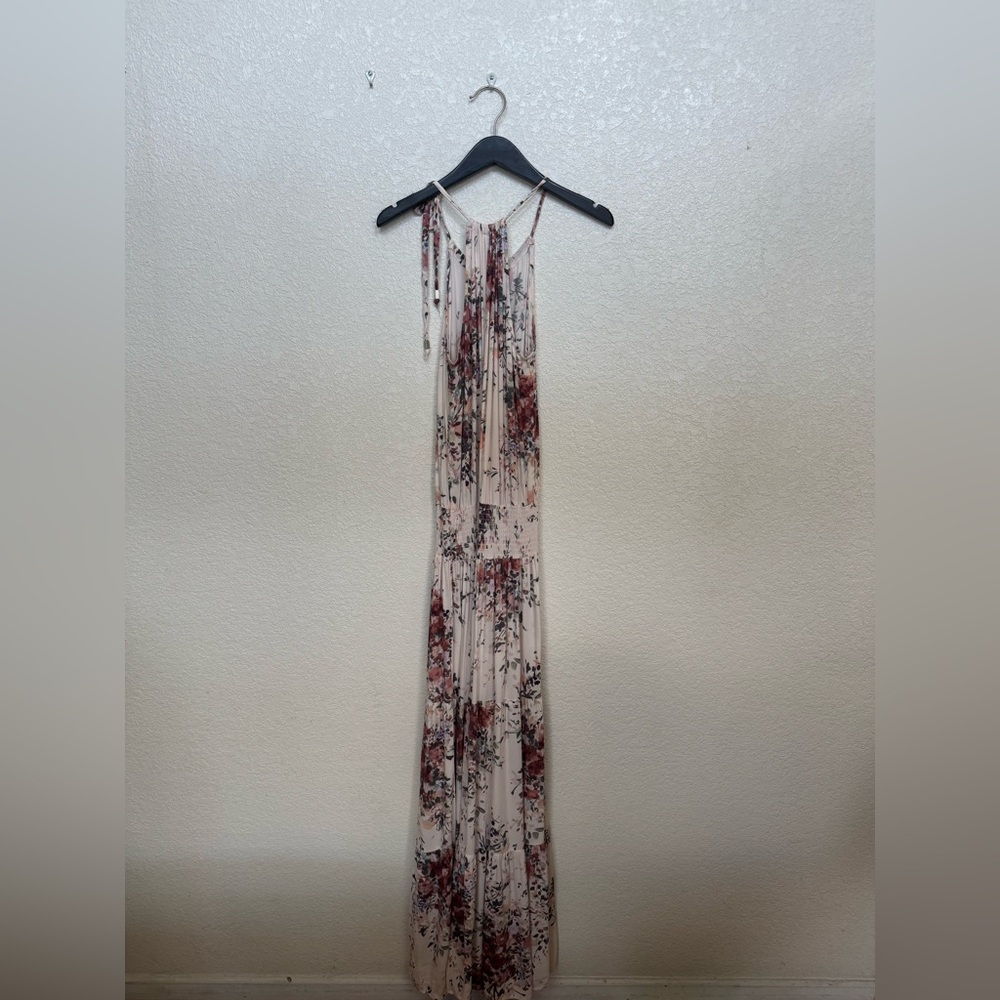 Lovestitch Floral Halter Maxi Dress